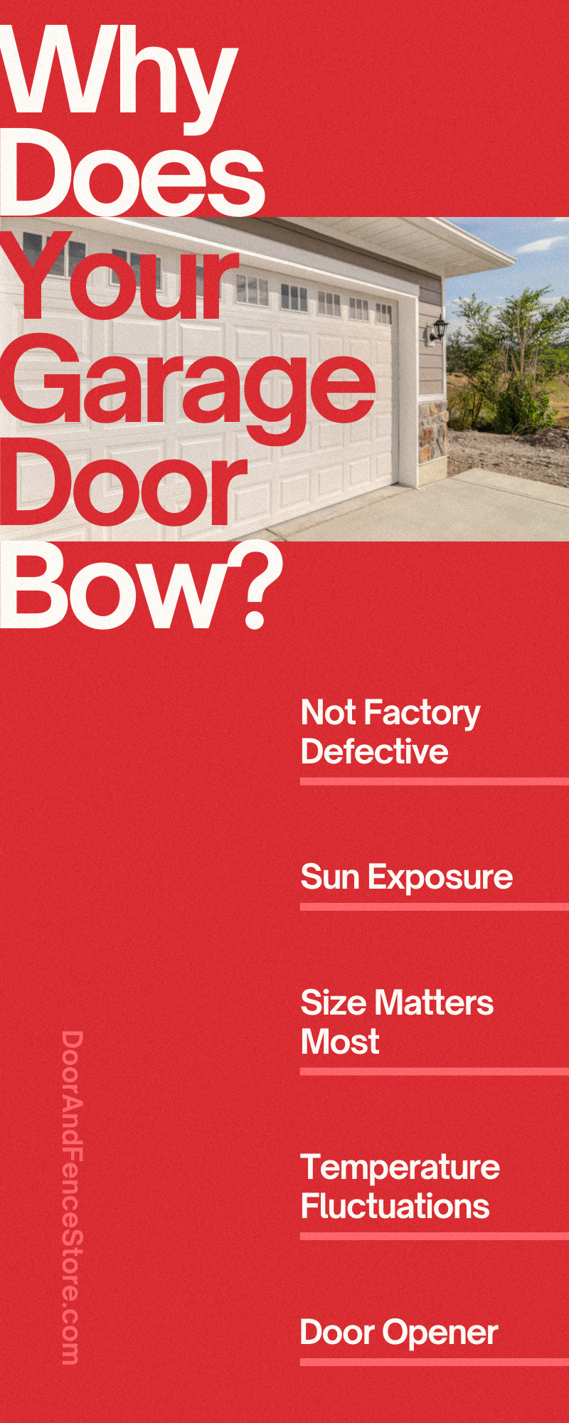Garage Doors 101: Why Does Your Garage Door Bow?