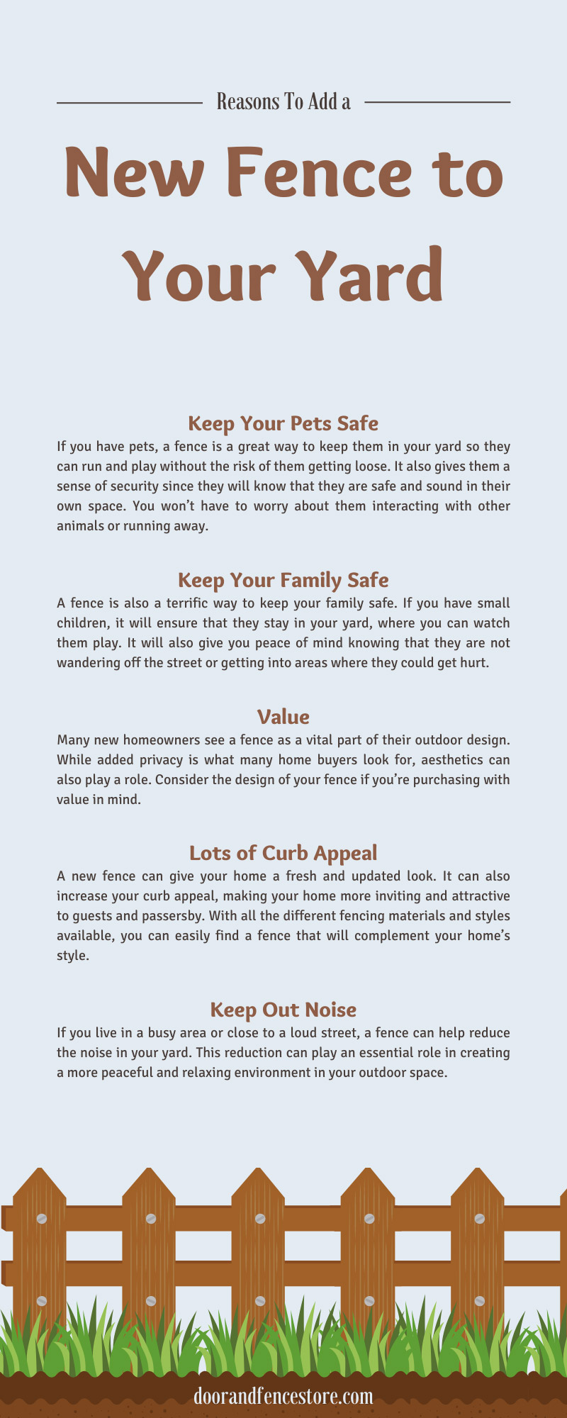 The Top 8 Reasons To Add a New Fence to Your Yard