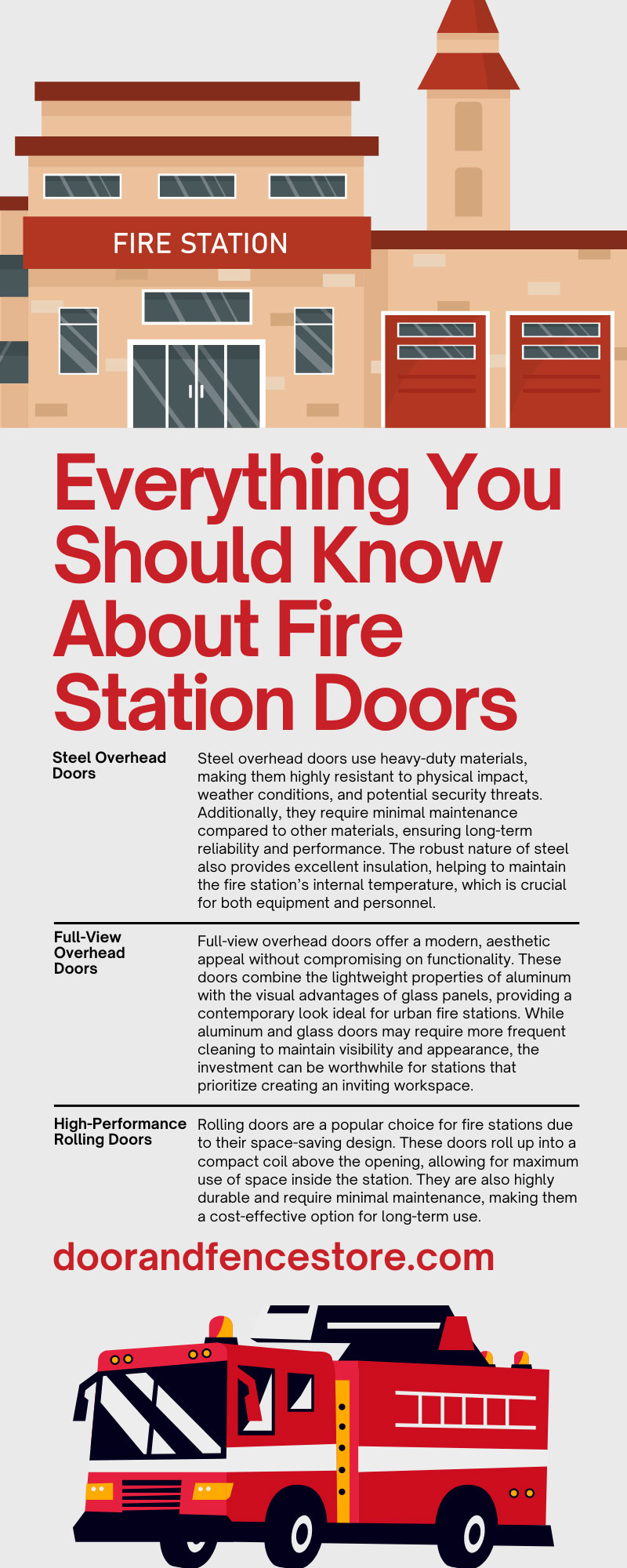 Everything You Should Know About Fire Station Doors